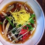 創作川魚料理　料亭 龍泉荘 - 鯉の餡掛け。