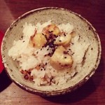 Ame Tsuchi - 季節もの、土鍋栗ごはん。