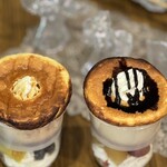 パンケーキバーガー シェルンボ - パフォン (キャラメル、チョコ)