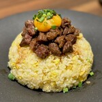 焼肉ホルモン 新井屋 にかい - 和牛ハラミチャーハン