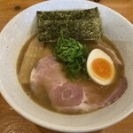 四代目麺処 ゆうじ - 鶏白湯醬油らーめん＠980円