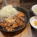 肉食堂 最後にカツ。 - 