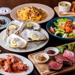 Jam's Octagon - 熟成肉と牡蠣の贅沢コース