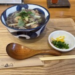 手打ち蕎麦と甘味 満星 - 鳥南蛮そば