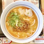 Nakau - 海老味噌担々うどん(並)