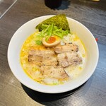 甘藍屋 - 豚そば　こってり