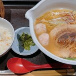 麺処 銀笹 - 塩ラーメン&鯛飯