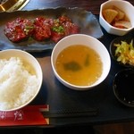 Yakiniku Kuroyanagi - ランチメニュー　ハラミ定食