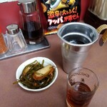 ばん里 - よくおでん屋さんで飲んだ熱燗の付け方。あれ？？　もしや(?_?)