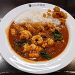 CoCo壱番屋 - THE海老カレープラスほうれん草