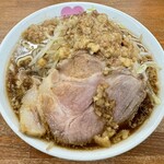 ラーメンが好きです - ラーメン並 ヤサイマシ アブラマシ ニンニクぬき