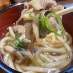 割烹霜田 - もち豚うどん