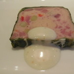 前菜　鹿のパテ