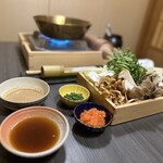 しゃぶしゃぶ 吟半 - ボリュームあるお野菜