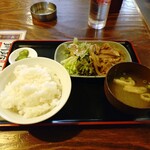 居酒屋釧路 - しょうが焼き定食