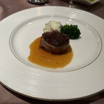 レストラン 北野クラブ - 子羊。トマトチャツネソース、いい香り！