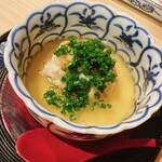 Sushi Murayama Kousetsu Bessho - 真鱈の白子の茶碗蒸し