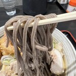 肉そば 藤七 本町分店 - 安定のそばアップ