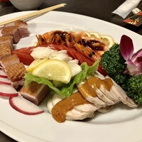 中国料理 盤古殿 新横浜プリンスホテル店 - 「1. 五種前菜の盛り合わせ」