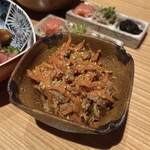 Sashimi No Tottari - 牛バラと根菜きんぴら¥550