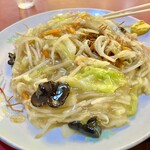 大鳳閣 - 皿うどん　普通盛り（大盛り）