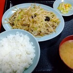 松川 - 野菜炒め定食