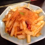 毛家麺店 - 白菜と春雨のピリ辛炒め（780円）