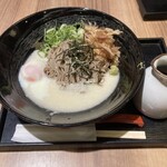 ご飯ととろろ とろ麦 - 