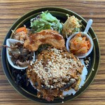 Kameino Shokudou - 豆腐とレンズ豆のドライカレー