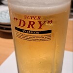 Shokusai Yumekichi - 生ビール
