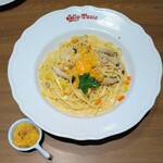 Jolly pasta - うにぼな〜らの大盛り、うにトッピング