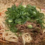 中華そば くにまつ - 汁なし坦々麺3辛（600円）