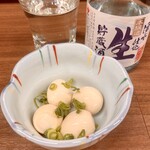 居酒屋 大ちゃん - うずら卵の浅漬け(350円)