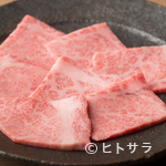 焼肉白炭 - さっぱりとした甘みのある脂が美味い『上ロース』