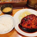 大阪トンテキ - トンバーグ定食