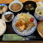 穂積茶寮 - マビキの天ぷら甘酢あんかけ＝980円