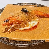 炭和食かなうS 特別室 - 天使の海老マヨ〜金粉・キャビアのせ〜