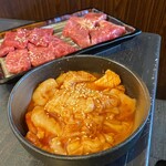 蔓牛焼肉 太田家 - よし蔓コース¥3,300(6月当時)
            2人前より｡※写真は3人前分