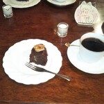 シティーライト - ノアール(右 )    ノアケーキ(左)。