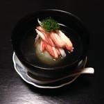 じん市 - ズワイガニとあきたこまちの焼おにぎり