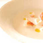 SHORE - 夏の料理　桃の冷製スープ