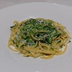 リストランテ ラ ソリア - 二宮のしらすと青のり・柚子胡椒のスパゲッティ（2023.10）