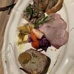 小さな町のなかのレストラン bistro - 前菜盛合せ3人前