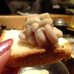 藤家 - パンに乗せちゃいます♪白子と小エビ　ミソクリーム炒煮：580円 