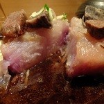 藤家 - 紅色の大根～ほっくり美味し♪紅大根ステーキ　バルサミコソース：500円