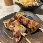 野菜巻き串 えくぼ - 