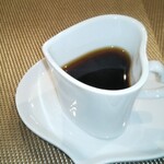 寿し芳 - サービスの珈琲。