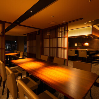 ご家族の記念日にも、大人数での会食やご宴会でも