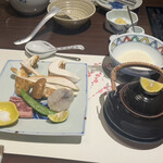 Ume No Hana - 松茸　フグ　牛肉は鉄板焼きで　松茸土瓶蒸し