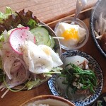 Shirasu - 野菜サラダに副菜